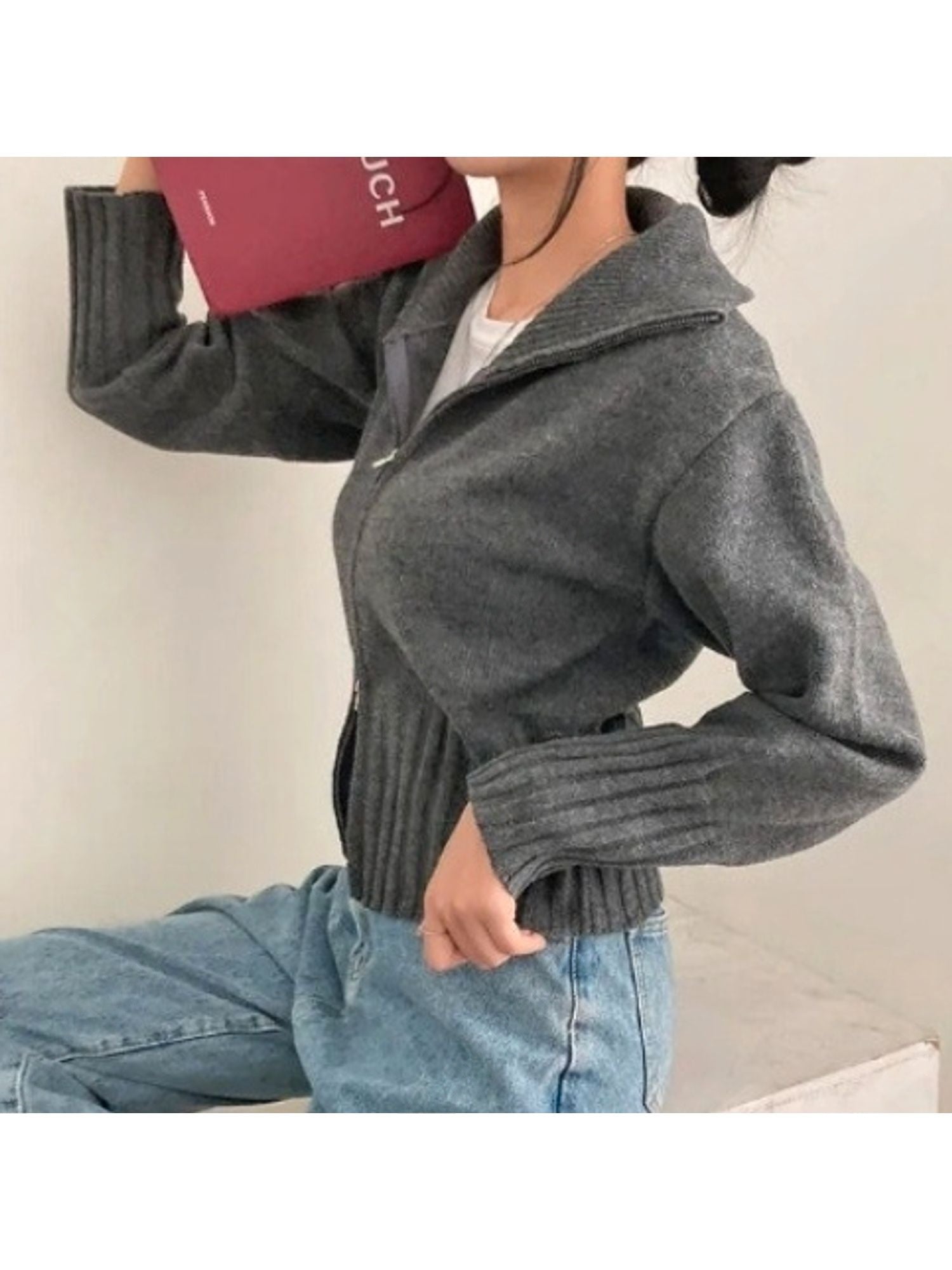 HANA Zip Cardigan