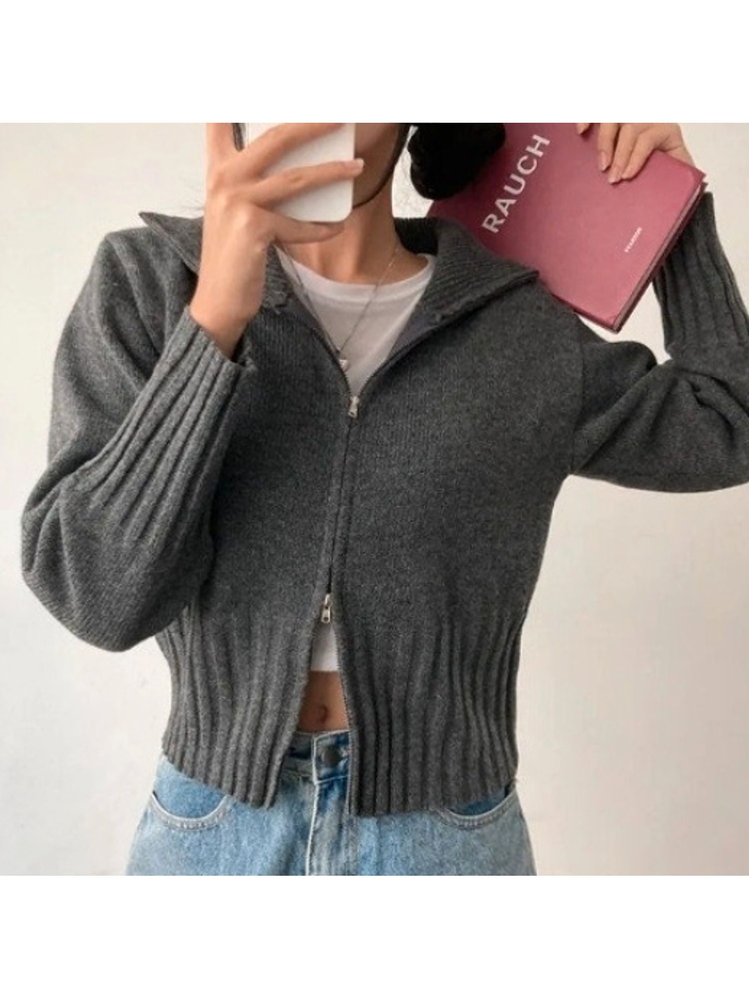 HANA Zip Cardigan