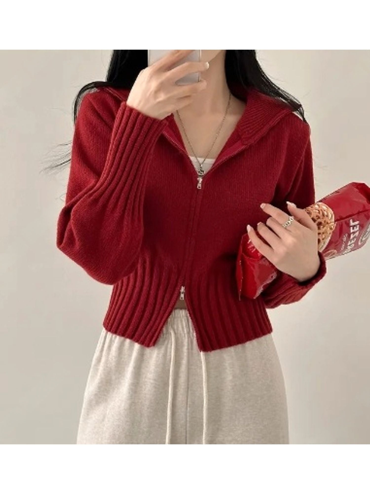 HANA Zip Cardigan