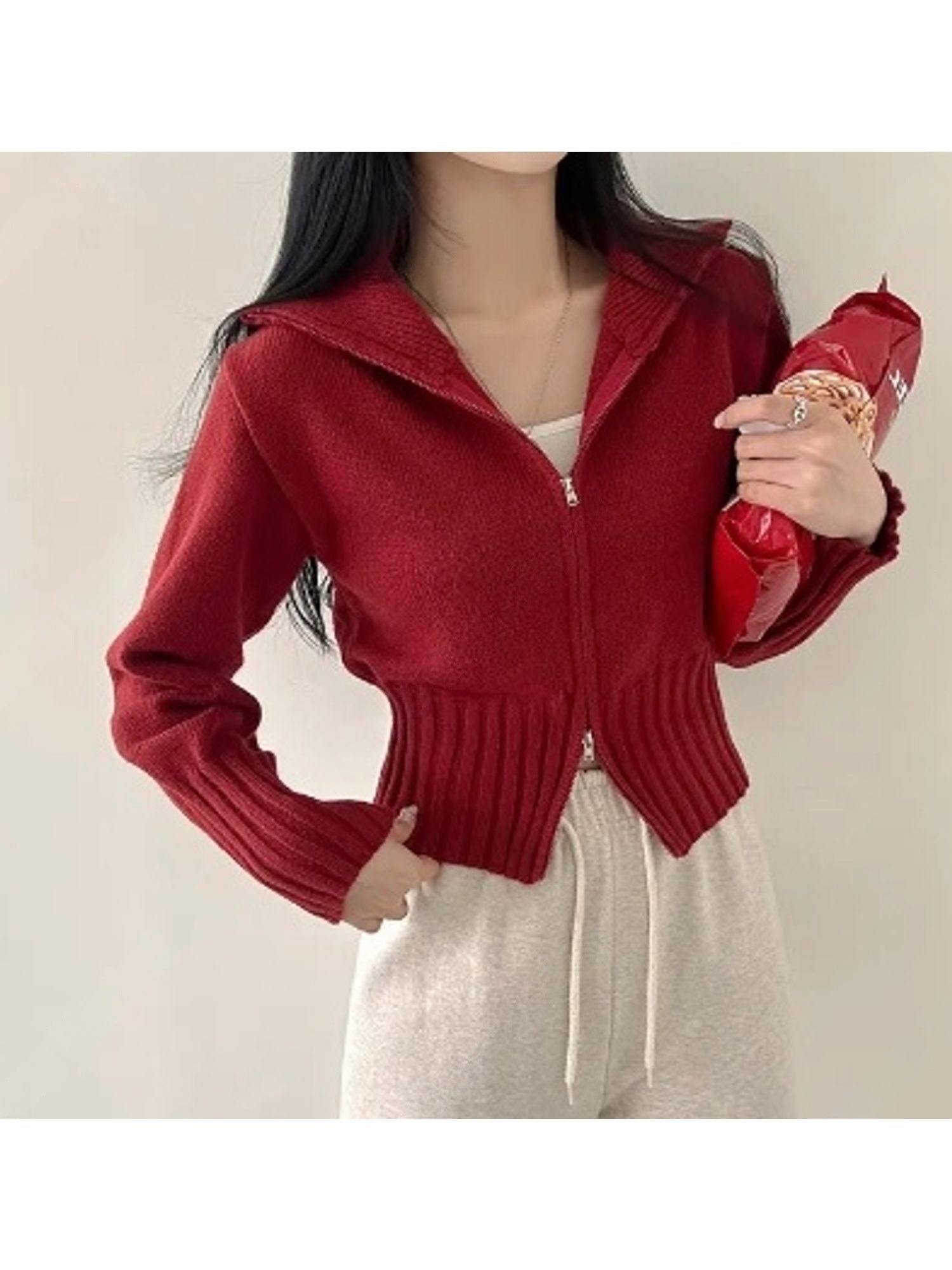 HANA Zip Cardigan