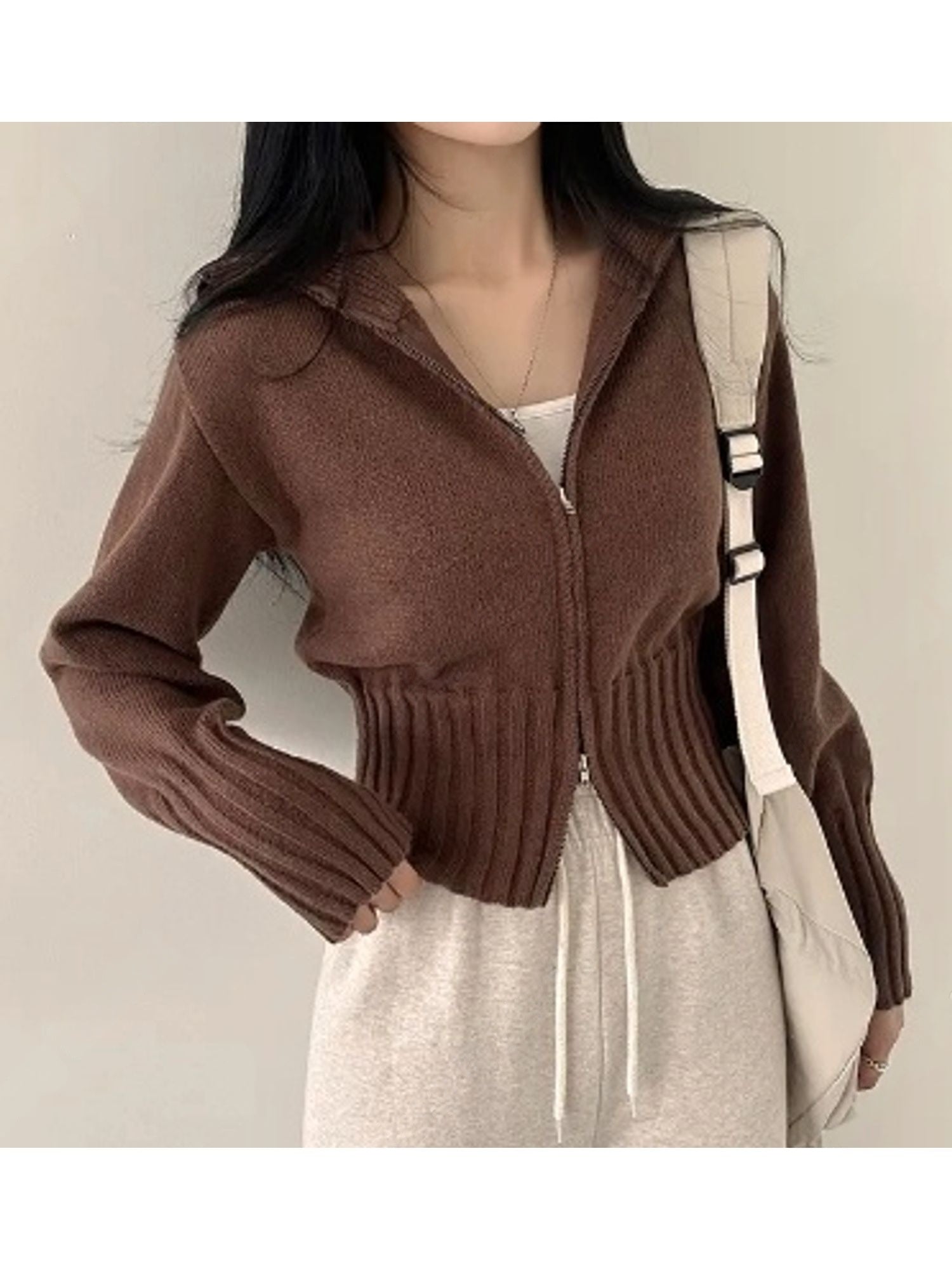 HANA Zip Cardigan
